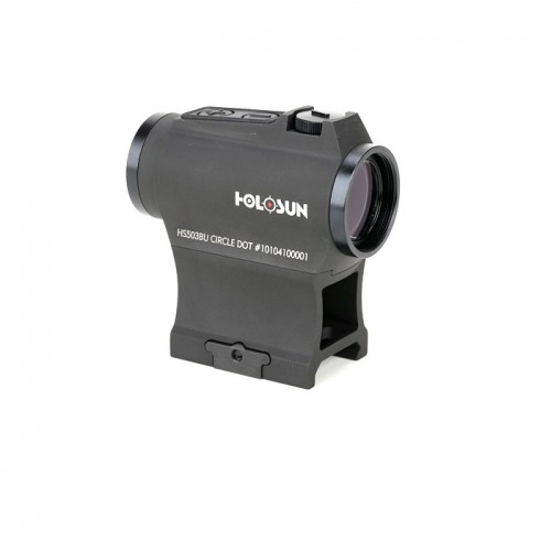 Коллиматорный прицел Holosun PARALOW HS503BU на Weaver Коллиматорный прицел Holosun PARALOW HS503BU на Weaver