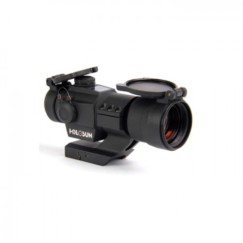 Коллиматорный прицел Holosun TUBE HS406C на Weaver Коллиматорный прицел Holosun TUBE HS406C на Weaver