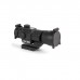 Коллиматорный прицел Holosun TUBE HS406C на Weaver Коллиматорный прицел Holosun TUBE HS406C на Weaver
