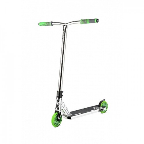 Трюковой самокат Hipe S20 - 2019 Chrome/Green Трюковой самокат Hipe S20 - 2019 Chrome/Green
