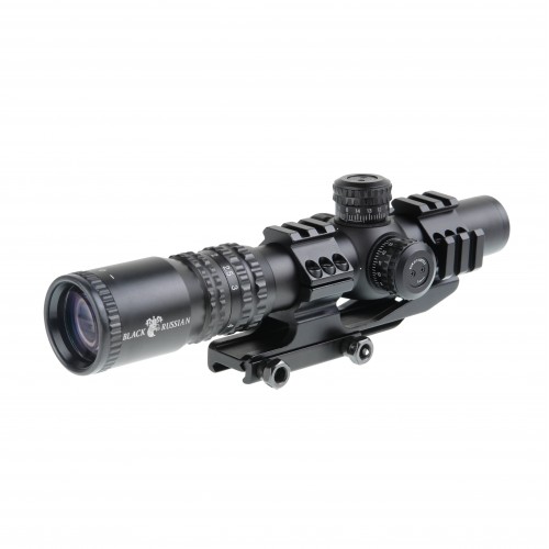 Оптический прицел Veber Black Russian 1-4х24 RG загонник